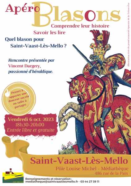 Affiche Ap&eacute;ro Blason